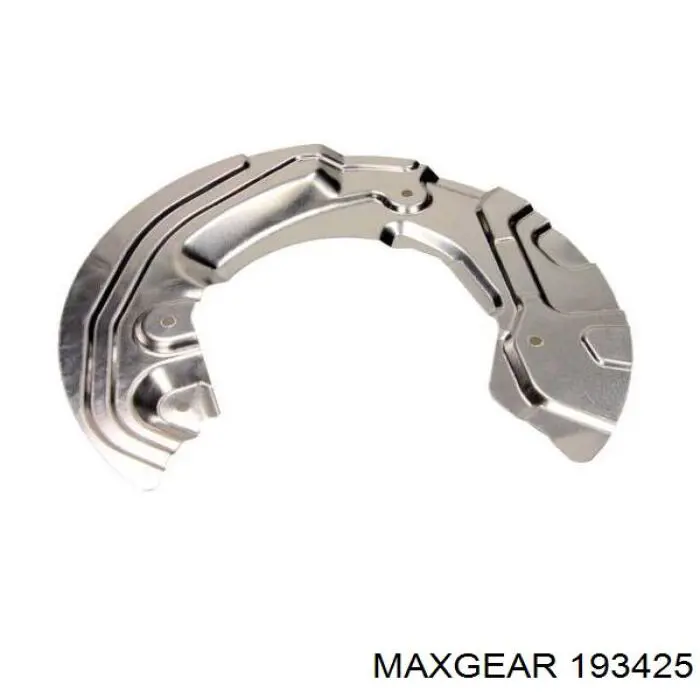 19-3425 Maxgear chapa protectora contra salpicaduras, disco de freno delantero izquierdo