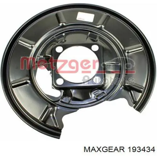Protector de disco de freno trasero izquierdo Mercedes A1694230120