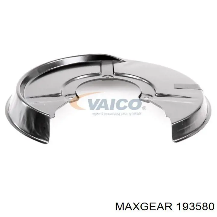 66151716201 Vika Protector de disco de freno trasero izquierdo