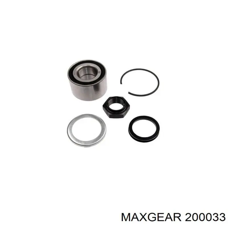 Sensor ABS delantero Maxgear 200033