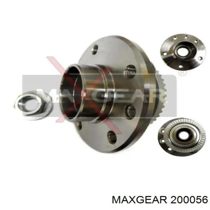 Sensor ABS delantero Maxgear 200056
