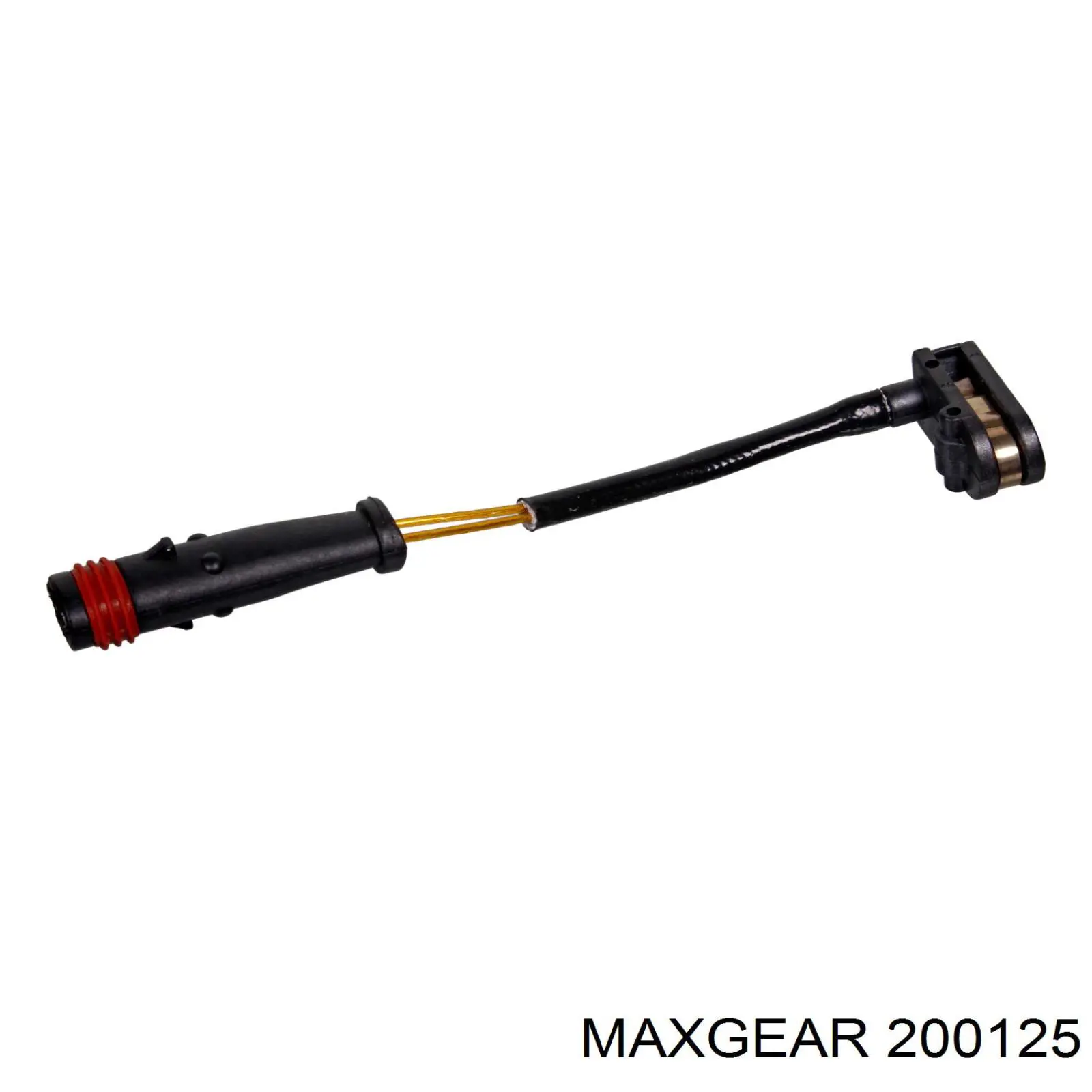 20-0125 Maxgear contacto de aviso, desgaste de los frenos, trasero