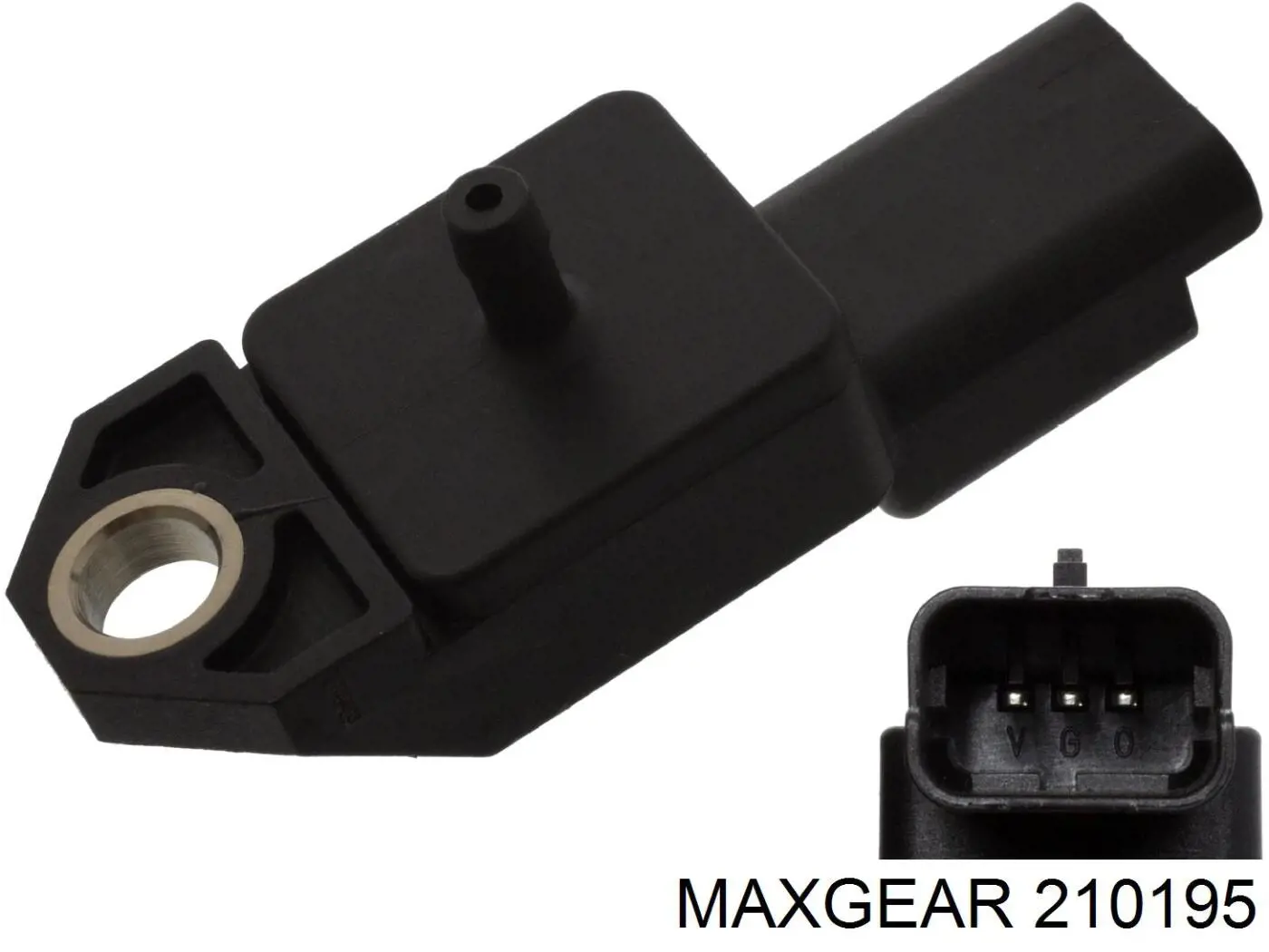 21-0195 Maxgear sensor de presion del colector de admision