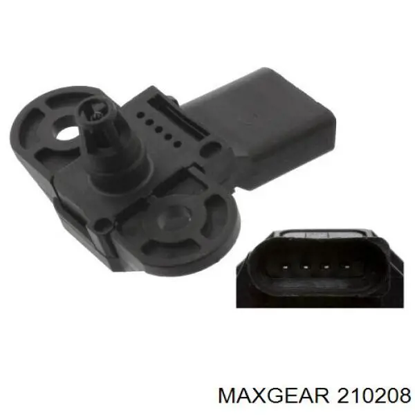 21-0208 Maxgear sensor de presion del colector de admision