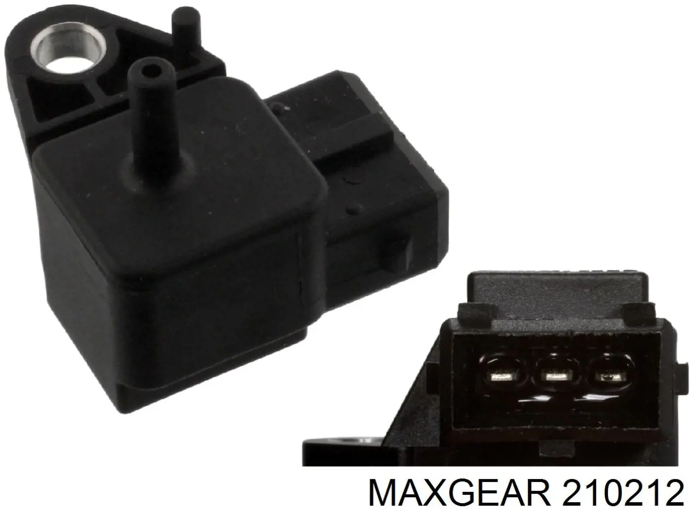 21-0212 Maxgear sensor de presion del colector de admision