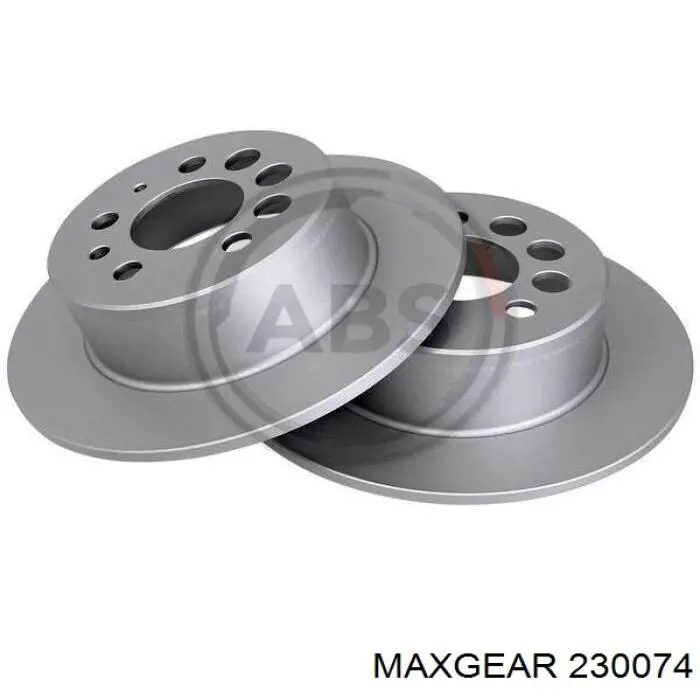 23-0074 Maxgear contacto de aviso, desgaste de los frenos, trasero