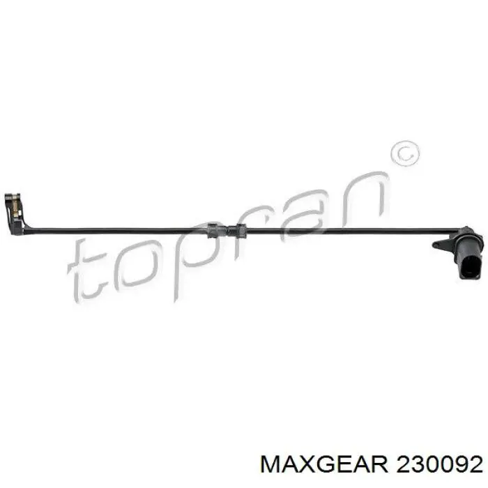 23-0092 Maxgear contacto de aviso, desgaste de los frenos