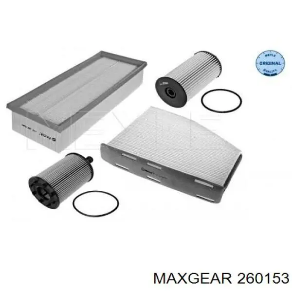 Filtro de aire Volkswagen Golf 5 1K1