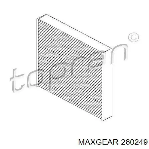 Filtro de habitáculo Peugeot Partner 1 5F