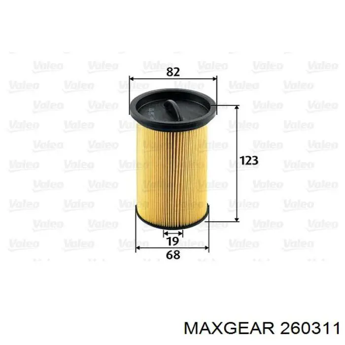 260311 Maxgear filtro combustible