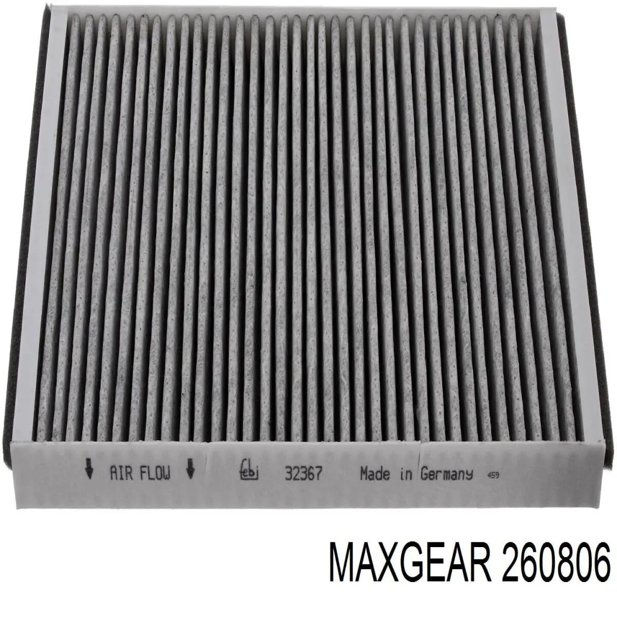 260806 Maxgear filtro de habitáculo