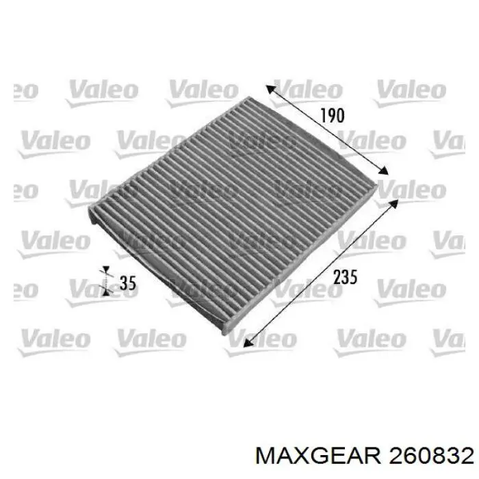 26-0832 Maxgear filtro de habitáculo