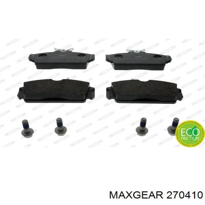 0000430855 Peugeot/Citroen Kit de montaje de zapatas de freno traseras
