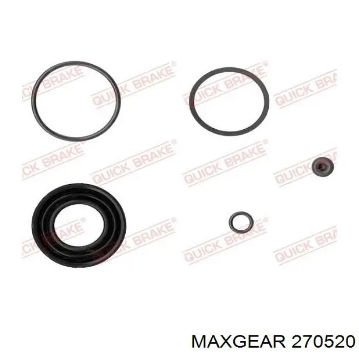 Juego de reparación, pinza de freno delantero Peugeot 205 1 741A, C