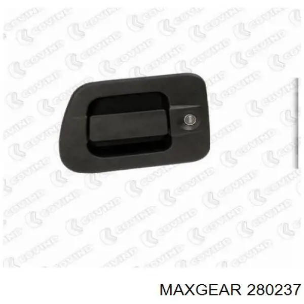 Manija exterior derecha de puerta delantera 3A0837206D VAG