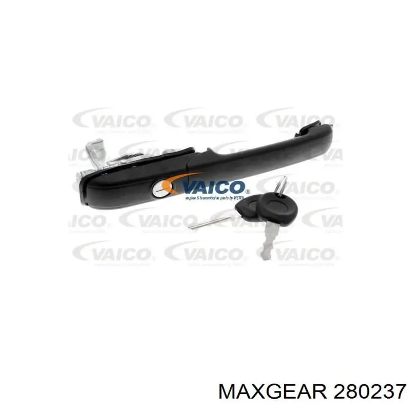 28-0237 Maxgear tirador de puerta exterior delantero derecha