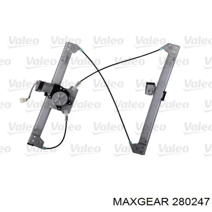 28-0247 Maxgear mecanismo de elevalunas, puerta delantera derecha