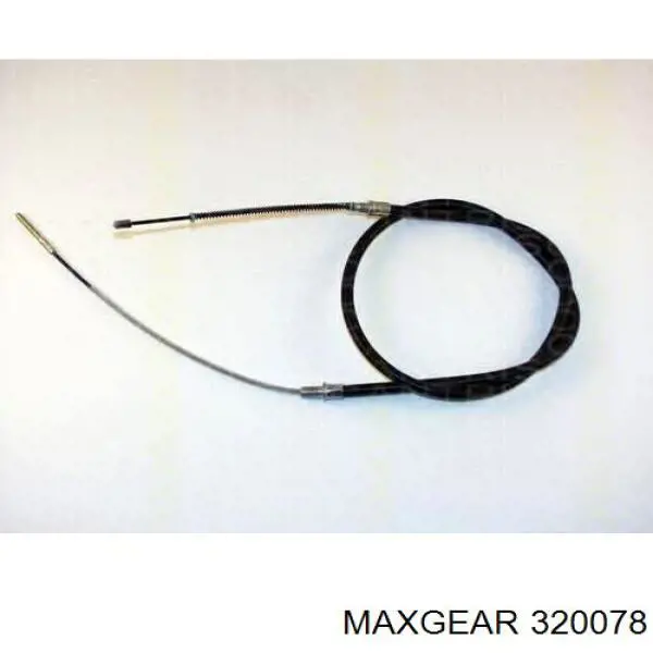 6N0609721G VAG Cable de freno de mano trasero derecho/izquierdo