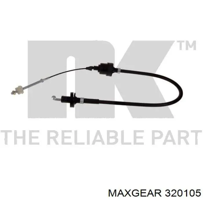 320105 Maxgear cable de embrague