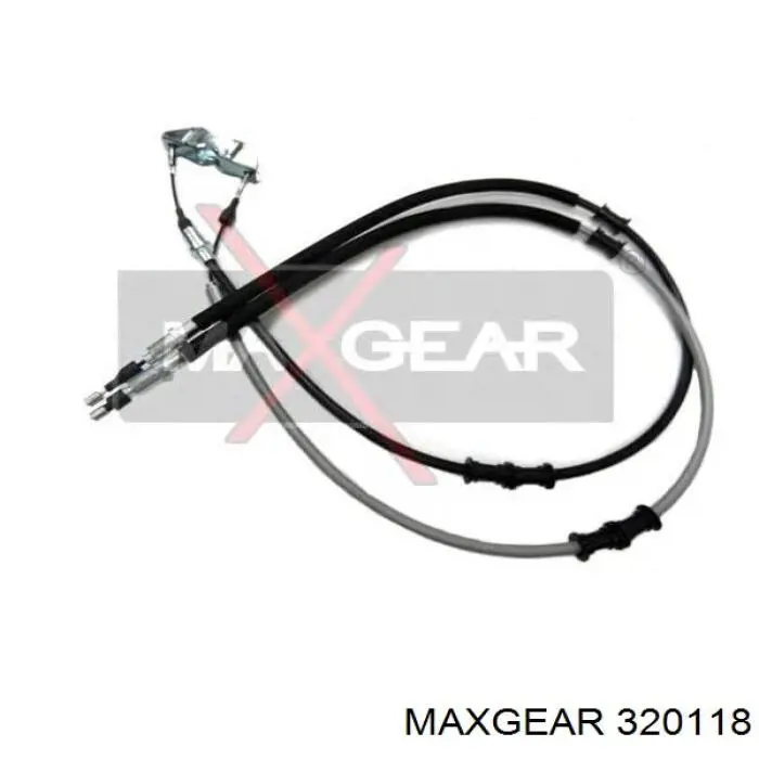 Cable de freno de mano trasero derecho/izquierdo 522005 Opel