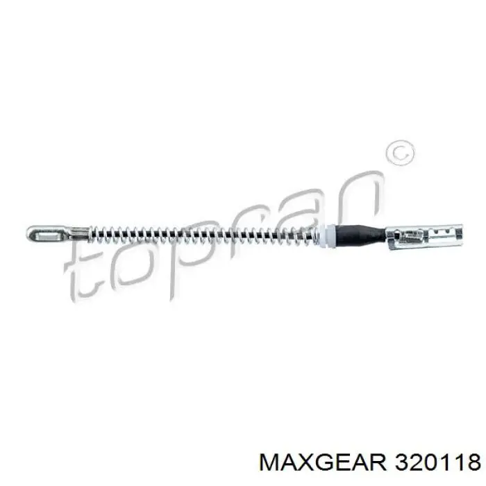 32-0118 Maxgear cable de freno de mano trasero derecho/izquierdo