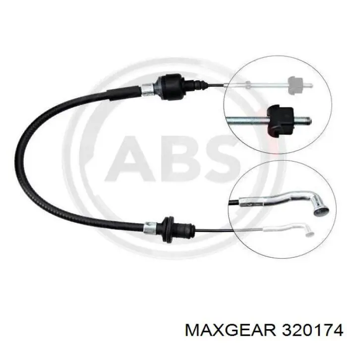 32-0174 Maxgear cable de embrague