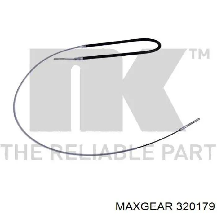 320179 Maxgear cable de freno de mano trasero derecho/izquierdo