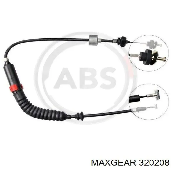320208 Maxgear cable de embrague