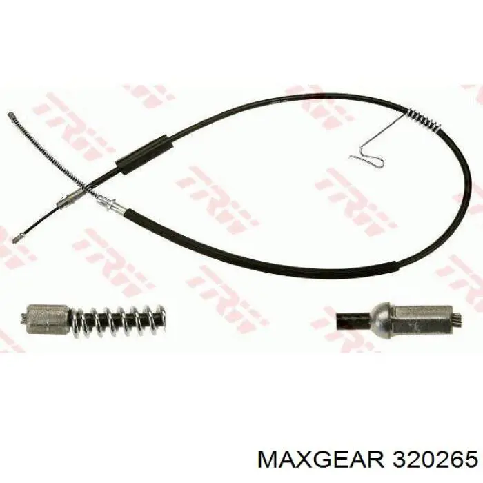 32-0265 Maxgear cable de freno de mano trasero izquierdo