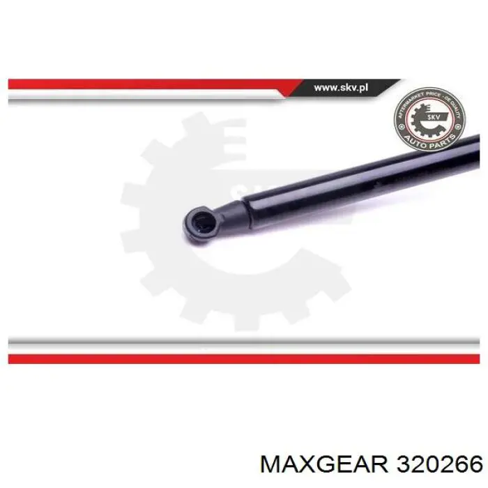 32-0266 Maxgear cable de freno de mano trasero derecho/izquierdo