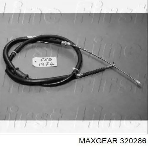 32-0286 Maxgear cable de freno de mano trasero izquierdo