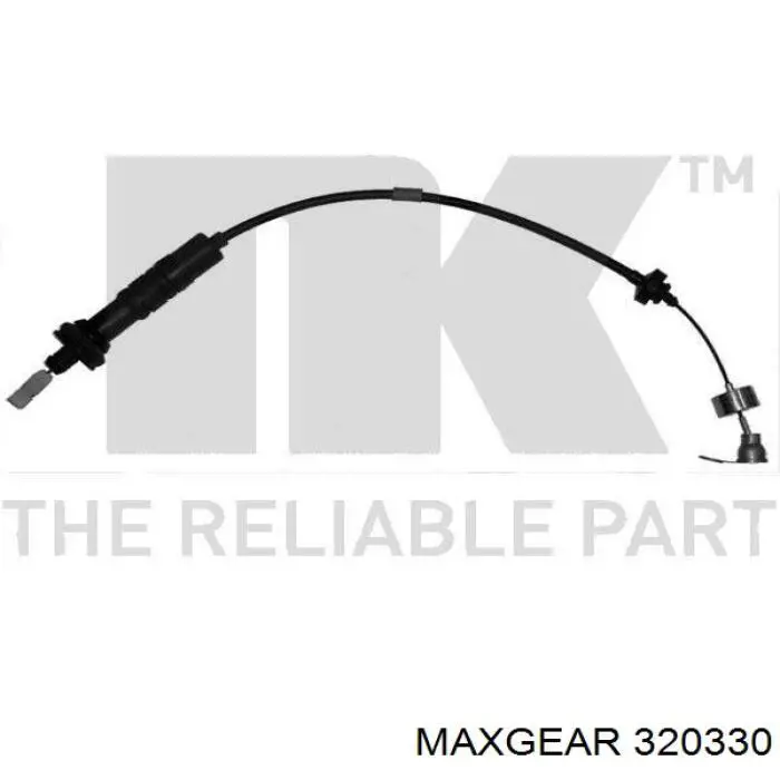 9634309980 Peugeot/Citroen Cable de accionamiento del embrague