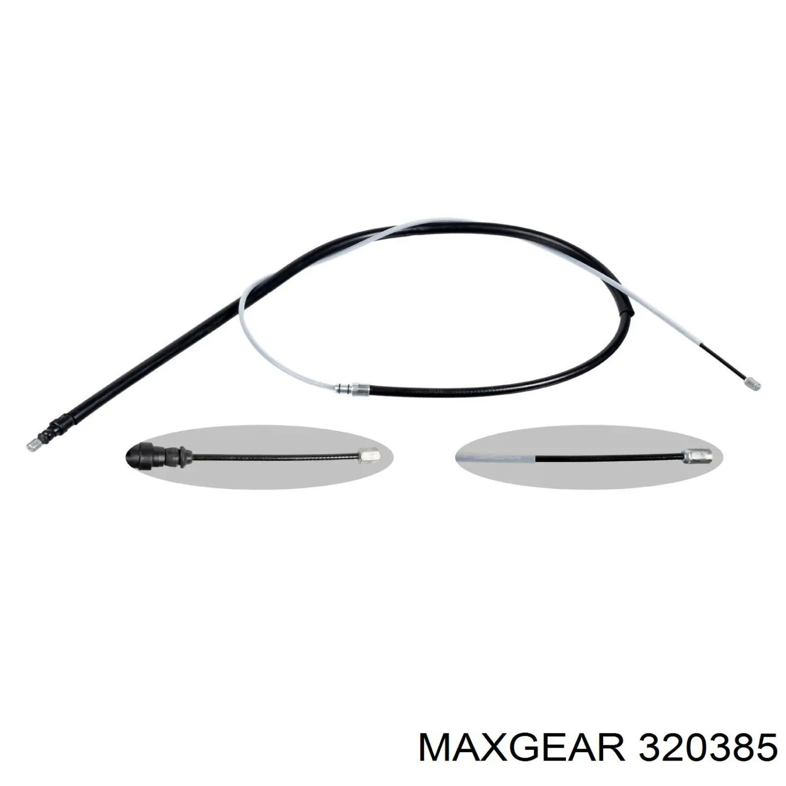 32-0385 Maxgear cable de freno de mano trasero derecho/izquierdo