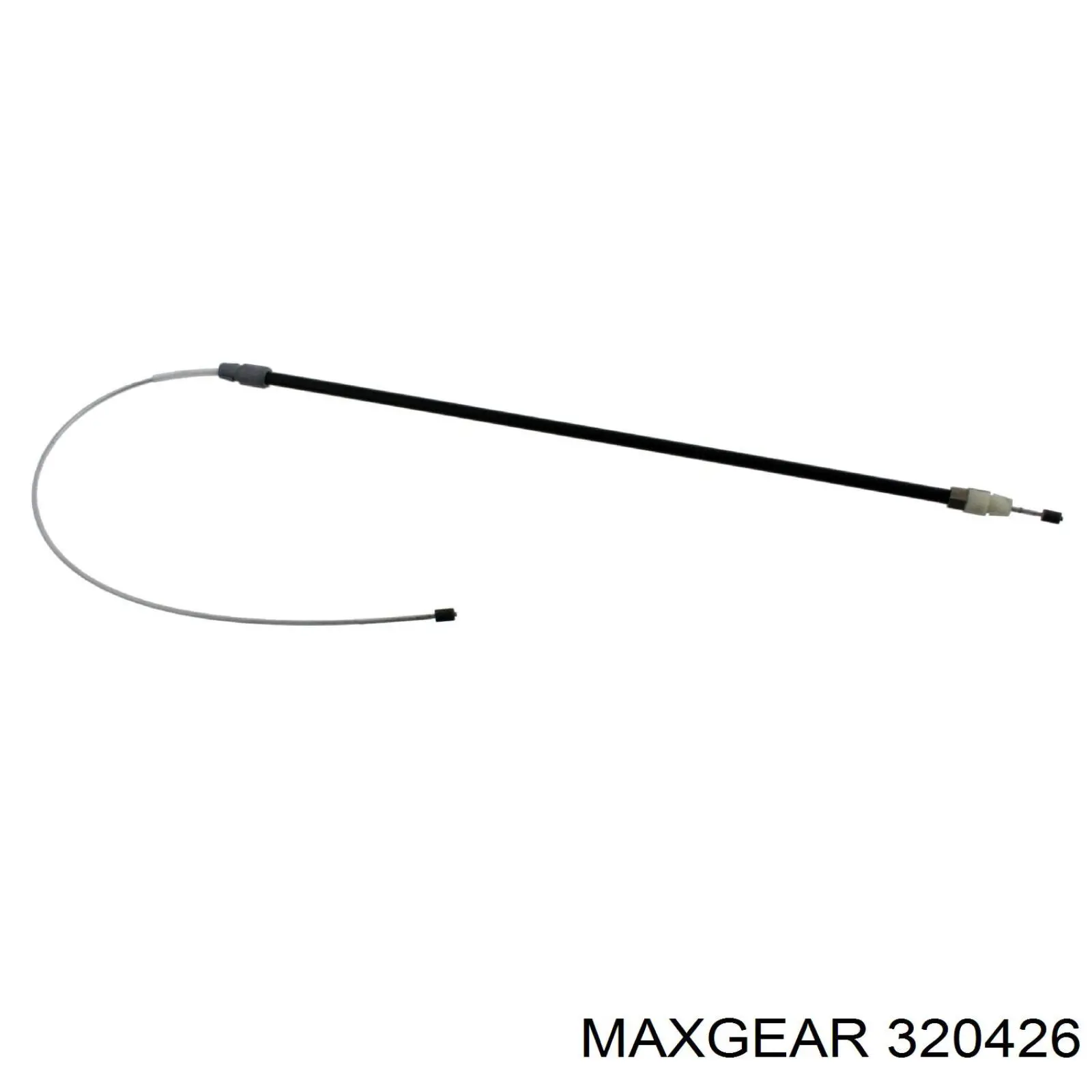 32-0426 Maxgear cable de freno de mano trasero izquierdo