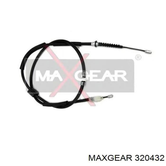 32-0432 Maxgear cable de freno de mano trasero derecho