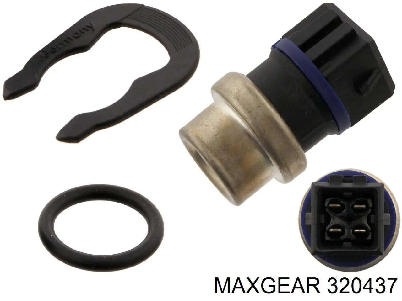 32-0437 Maxgear cable de freno de mano trasero derecho