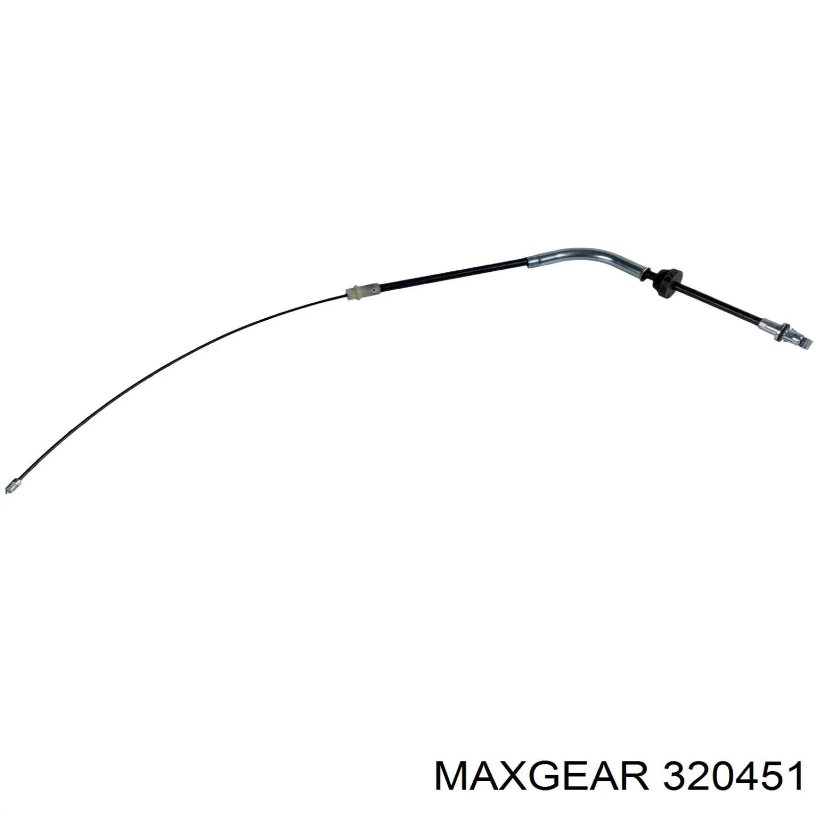 32-0451 Maxgear cable de freno de mano delantero