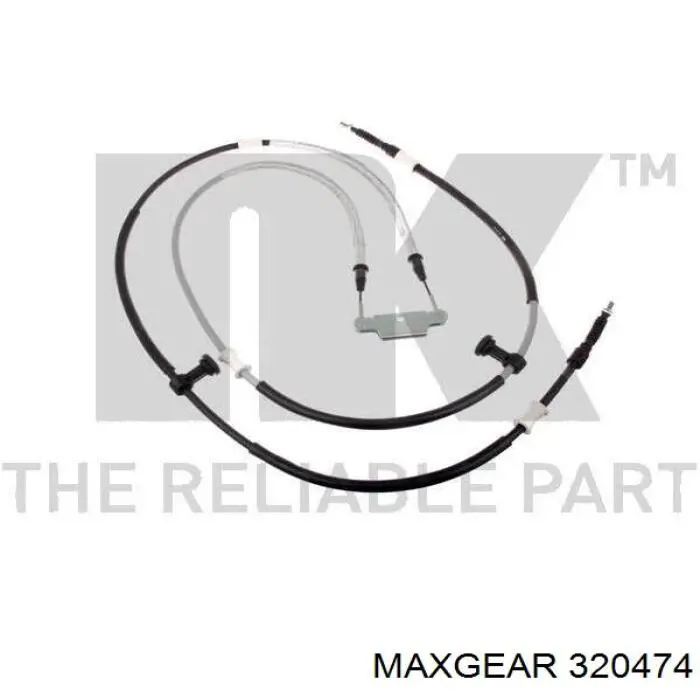 Cable de freno de mano trasero derecho/izquierdo 33101008 Swag