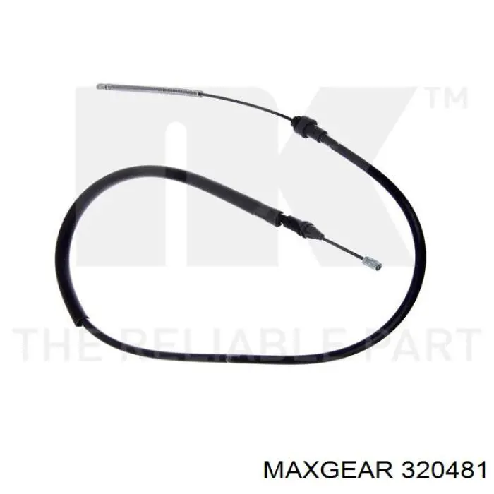 32-0481 Maxgear cable de freno de mano trasero derecho