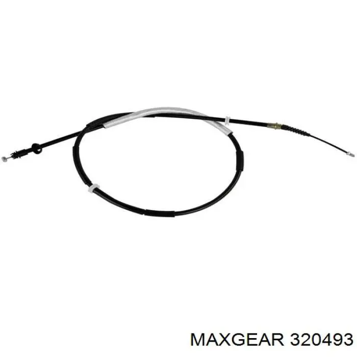 32-0493 Maxgear cable de freno de mano trasero derecho