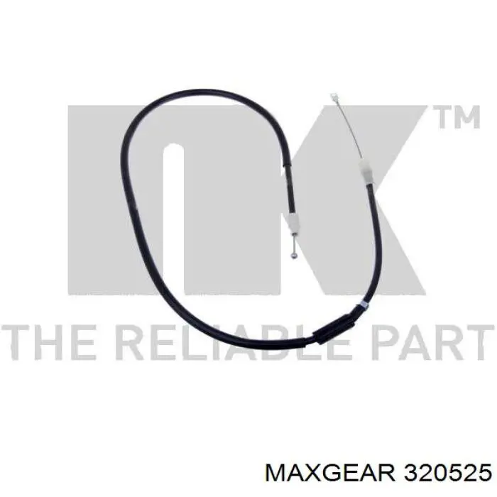 320525 Maxgear cable de freno de mano trasero derecho/izquierdo