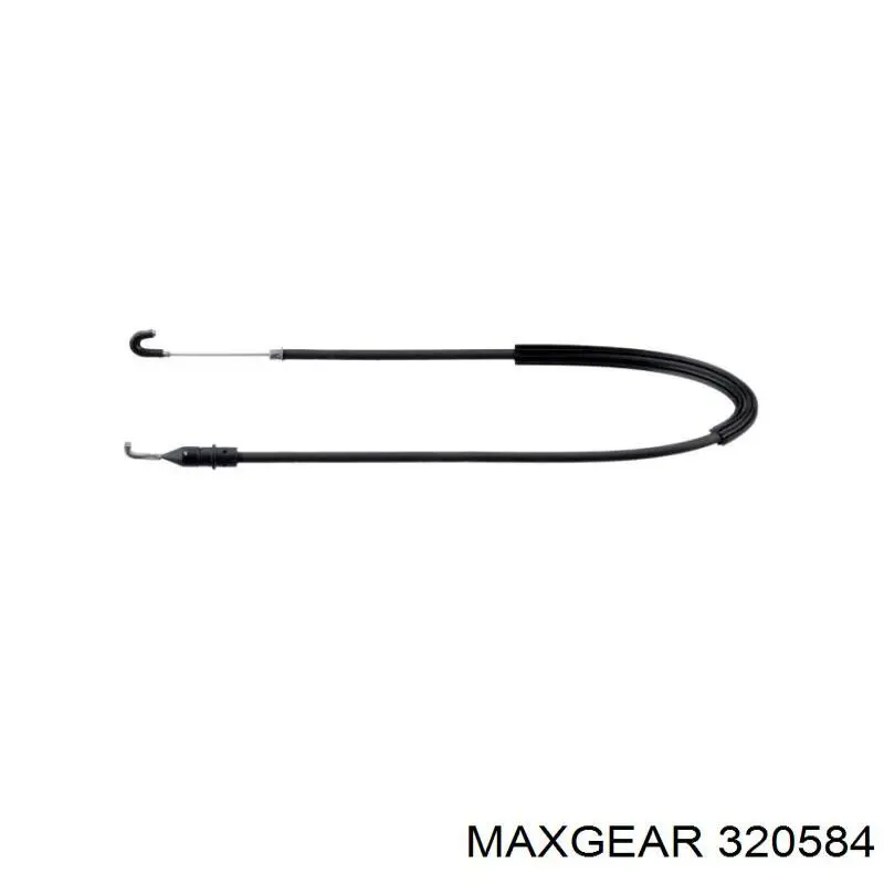 320584 Maxgear cable de accionamiento, desbloqueo de puerta delantera