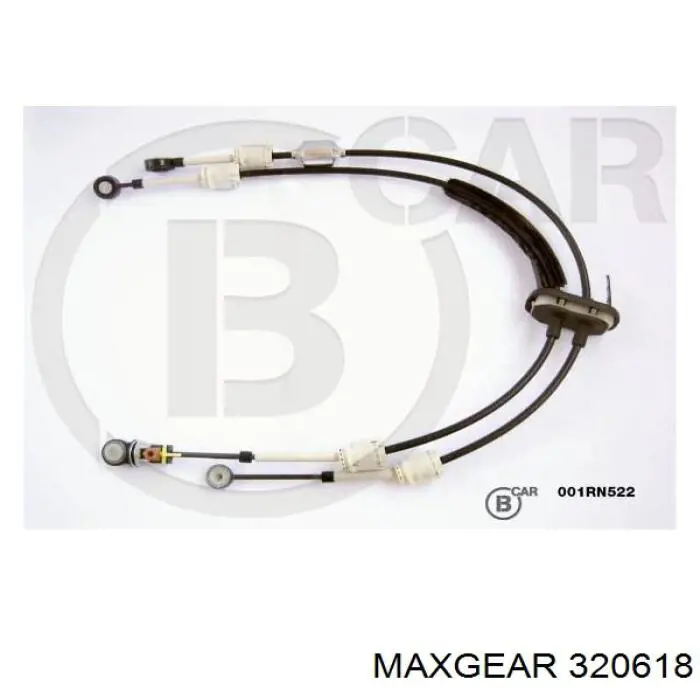 32-0618 Maxgear cables de accionamiento, caja de cambios