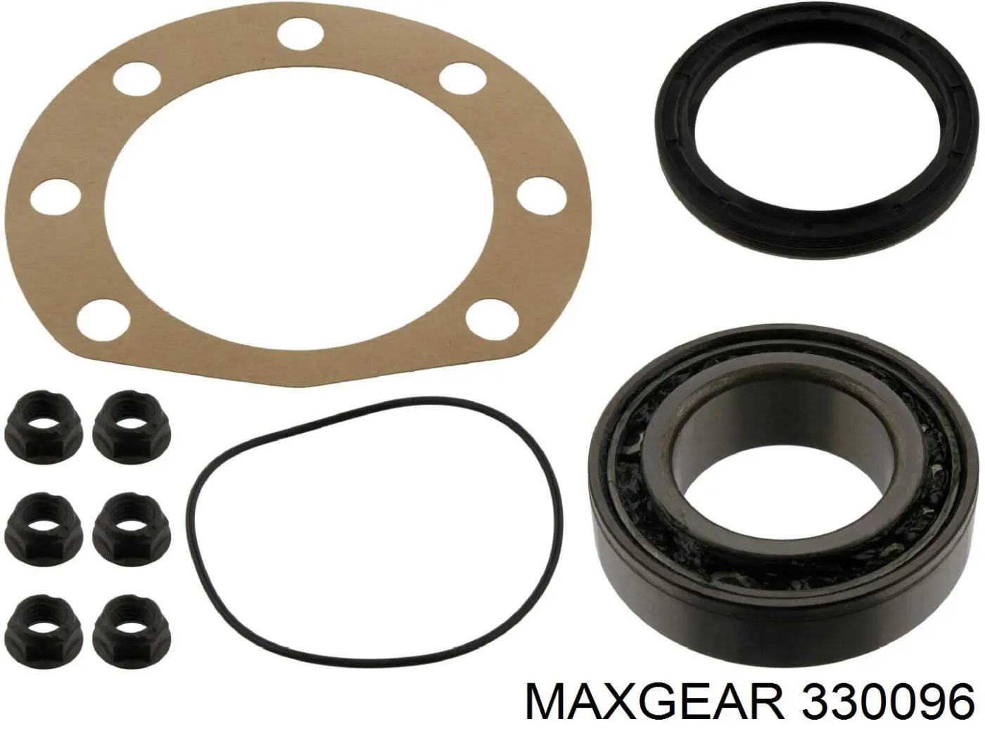 33-0096 Maxgear cojinete de rueda trasero