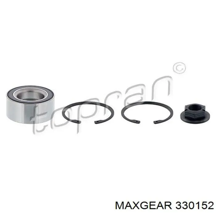 Cojinete de rueda delantero Jaguar X-type CF1