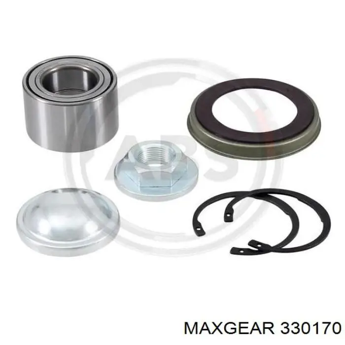 33-0170 Maxgear cojinete de rueda trasero