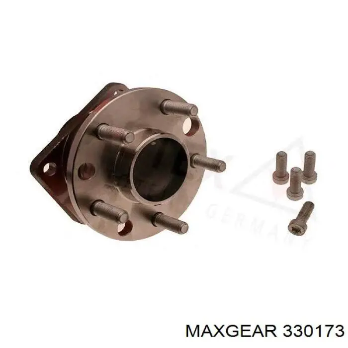 Cubo de rueda trasero Jaguar X-type CF1