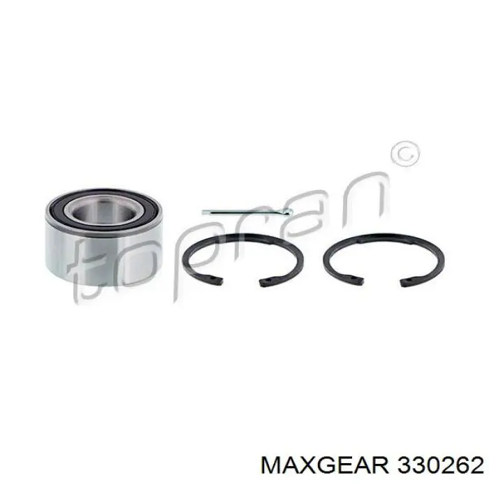 33-0262 Maxgear cojinete de rueda delantero