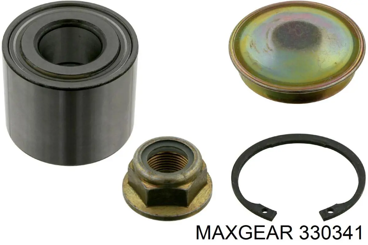 33-0341 Maxgear cojinete de rueda trasero