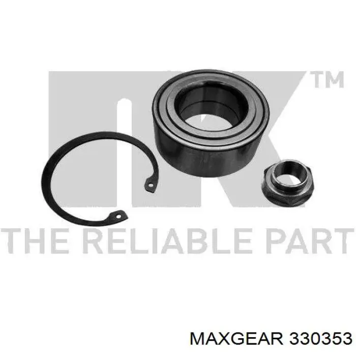 33-0353 Maxgear cojinete de rueda delantero